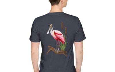 Spoonbill unisex tee