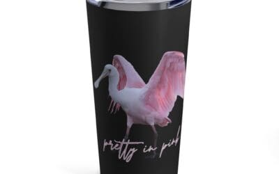 Pretty in Pink Roseate Spoonbill Tumbler